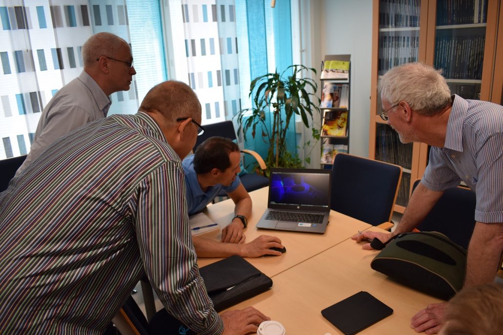 Discussion during the technical workshop